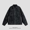 PU Leather Jacket Men's Winter New Lapel Solid Color Genuine Leather High-end Retro Motorcycle Men's Jacket