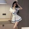 Japanese Sailor Style Erotic Lingerie - Sexy College Uniform for Night Role Play & Live Performance