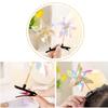 Playful Hair Clips with Spinning Windmills Sweet Charm Hairpin for Children