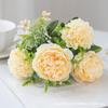 Landscape Artificial Peony Flower Colorful Bridal Bouquet Fashion Simulated Flowers  Home Decor