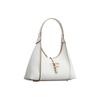 Tods T Timeless Brand T-Shaped Metal Pendant Zipper Closure Leather Hobo Bag Women Bags White XBWTSBS0200Q8EB015