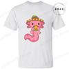 Axolotl-Gaming Anime Men's Women T-shirts Funny Graphic TShirt Tops  O Neck Short-sleeved Tops Summer Korean T Shirt Unisex Tees