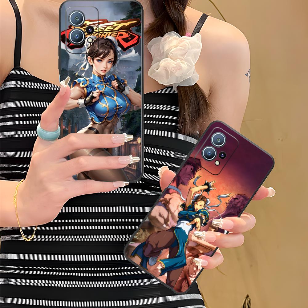 Street Fighter Chunli Phone Case for Huawei P60 P50 P40 P30 P20 P10 P9 P8 Pro Lite Plus Colorful Printing Cover Cellphones Cover