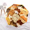 1pc Cat Autumn Automatic Folding Umbrella Portable Collapsible Umbrella for All Seasons, 8-Rib Durable Construction079