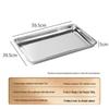 BJ 304 Stainless Steel Rectangular Deep Serving Tray