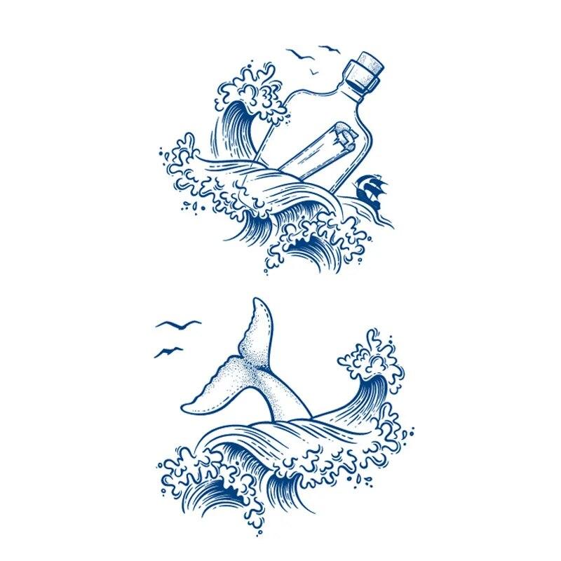 Saft Tinte Tattoos Körper Kunst Dauerhaft Wasserdicht Temporäre Tattoo Aufkleber Löwe Tiger Tatoo Arm Gefälschte Astronaut Tatto Frauen Männer