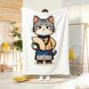 Cartoon F-Forbidden City Cat Throw Soft Warm Throw Blanket for Bedroom Living Room Bed Travel Camping Picnic Gift