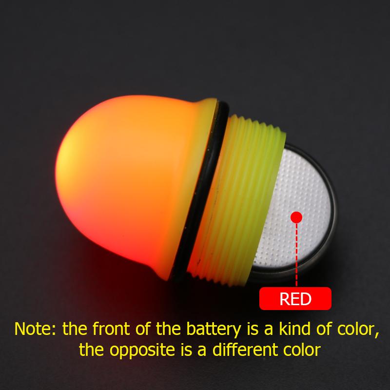 80g 100g Luminous Electronic Led Light Fishing Float Boia Can Change Color Stick Bobber Buoy Glowing Night Fishing Floats Tools