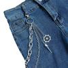 Modischer Metallanhänger Hosenkette Punk Rock HipHop Taillenkette Y2K Jeans Hosen Schmuck Zubehör für Männer Frauen