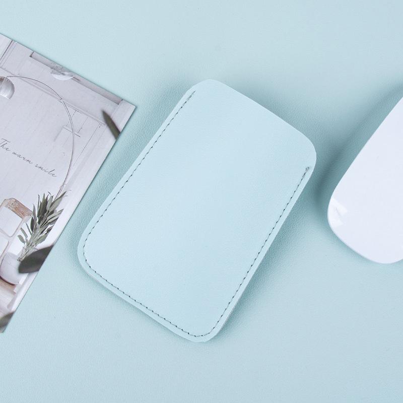 

1 шт. Сумка для хранения беспроводной мыши, подходит для Magic Mouse2, защитный чехол-конверт из ПУ кожи, чехол для защиты от царапин