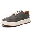 Golden Sapling Male Casual Skateboarding Shoes Winter Flats Genuine Leather Men Daily Round Toe Boat Shoes Man Trendy