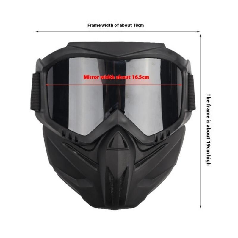 Full Face Protective Mask For Welders Windproof Radiation Proof Light Weight Construction With Adjustable Band