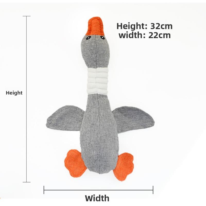 Dog, Cat, Wild Goose, Plush, Vocal Cat Toy, Teething Dog, Durable, Self-entertaining and Boring Pet Supplies