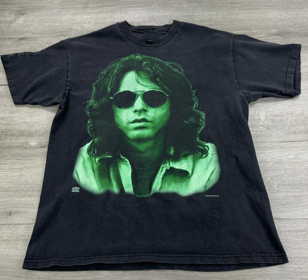 New 1994 The Doors Jim Morrison Shirt 90s Black T Shirt Unisex T-Shirt XXL