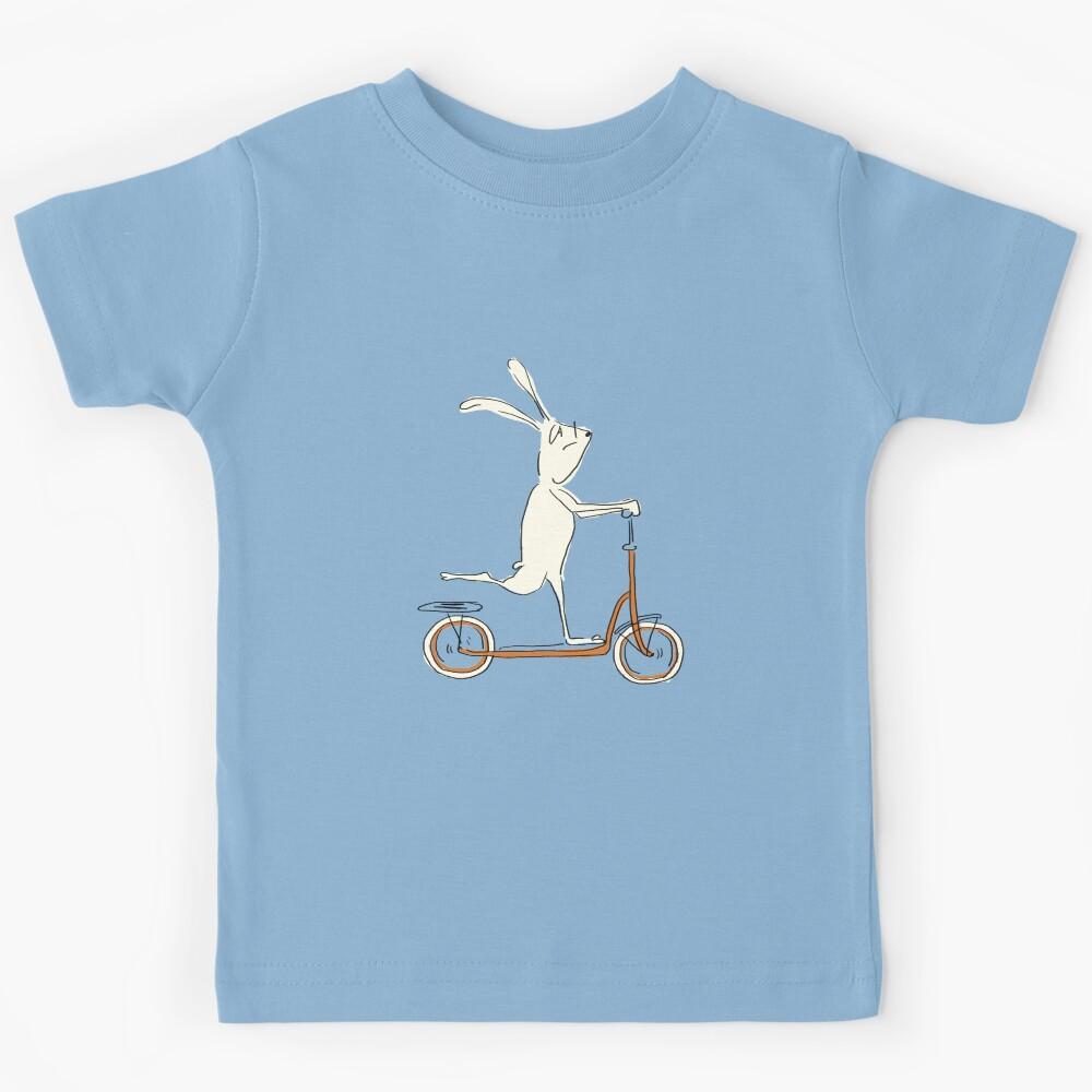 scooter - blue Kids T-Shirt 170