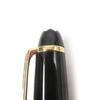 Excellent MONTBLANC Ballpoint pen Meisterstck Classic Twist type Black gold mens Used