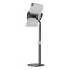 Universal Foldable Desk Stand for Tablets and Phones, Black