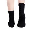 YUEDGE Athletic Black Casual Crew Length Socks for and Sizes Set Women's Socks, Cotton, Sweat-Absorbent, Deodorizing, Thick, Tennis, Training,