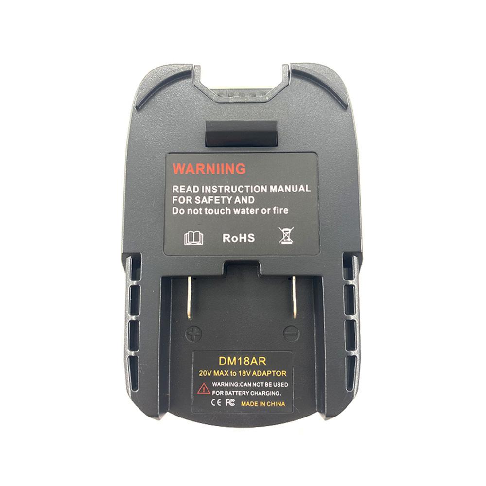 Battery Adapter For Milwaukee/Dewalt 18V Li-ion Battery Convert To For RIDGID