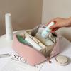 MDNGMDNG Large Capacity PU Waterproof Cosmetic Bag