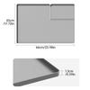 Washing Machine Cover, Protector Washing Machine Cover Pad, Leakproof Reusable Silicone Washer and Dryer for Home Kitchen,