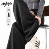 MJ STYLE Women's Fleece-Lined Straight-Leg Winter Pants