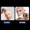 Efficient Men's Bald Head Electric Razors Digital Display Shaver Portable Beard Trimmer for Travel and Home Use