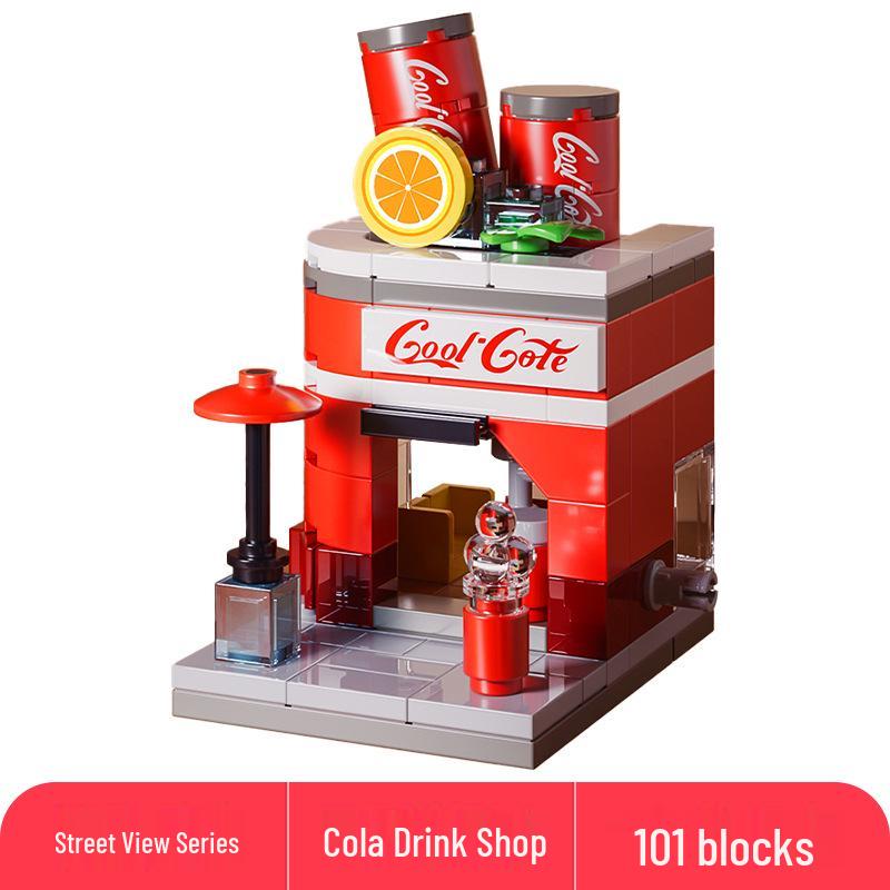 Lele Brothers Compatible Building Blocks: Educational Interlocking House Model for Kids