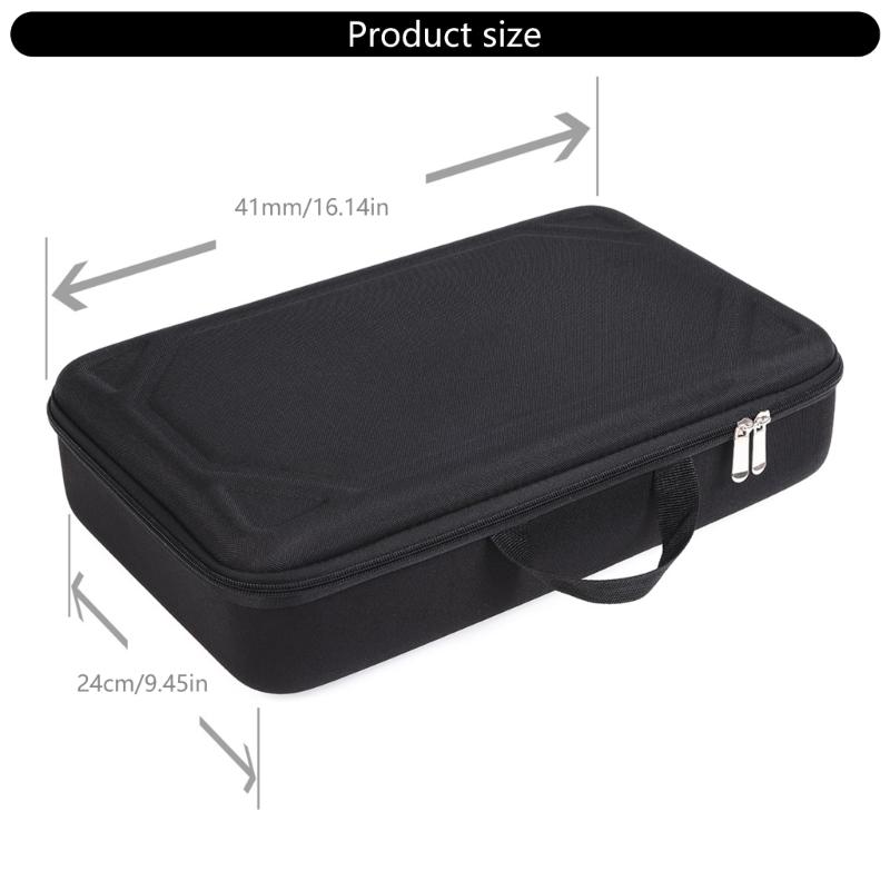 Portable Fishing Reel Box Outdoor Fish Hook Container  Portable Fishing Accessory Bag Water Drop Wheel Storage Container