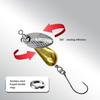 2pcs Fishing Spoons Metal Lures Hard Fishing Lures Sequin Baits for Trout Bass Spinner Baits Fishing Tackle Accessories
