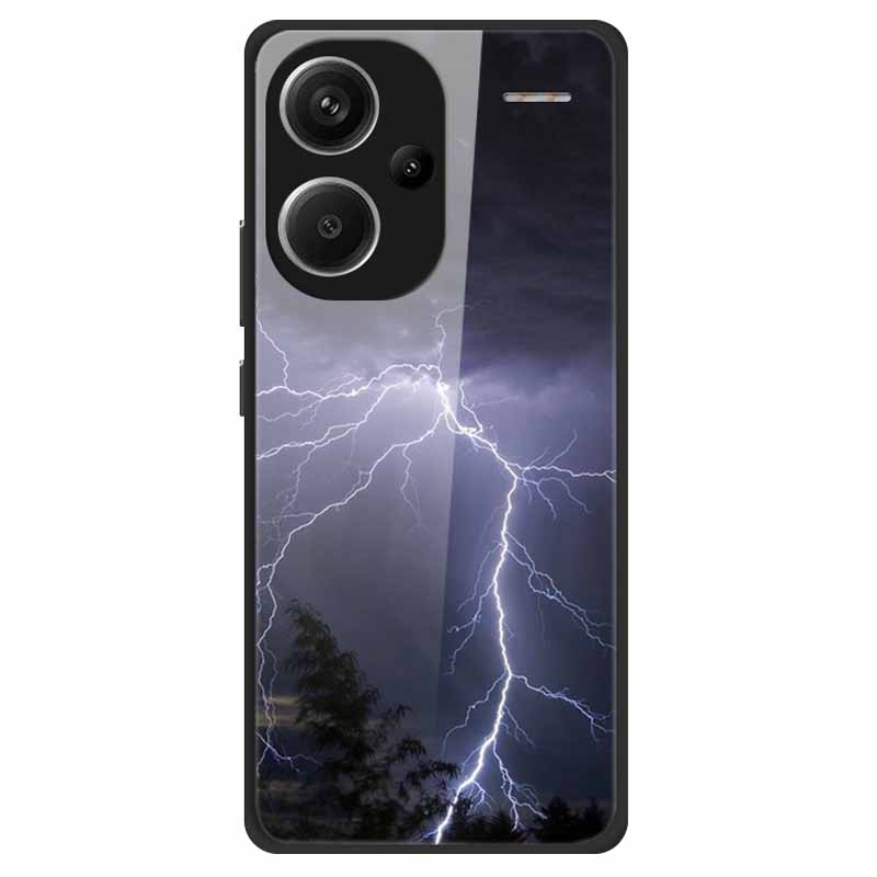 For Redmi Note 13 Pro Plus 5G Case Pro+ Tempered Glass Hard Fundas for Xiaomi Redmi Note 13 Pro Note13 5G Cover Coque Luxury