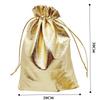 1pc Gold Silver Gift Bag Drawstring Pouches for Jewelry Storage Wedding Christmas Party Candy Packing 20*30cm Cloth Cookies Bags