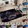 1pc Rock Star Johnny Hallyday Carpet Rug for Living Room Bedroom Home Sofa Decoration,Kids Play Non-slip Floor Mat