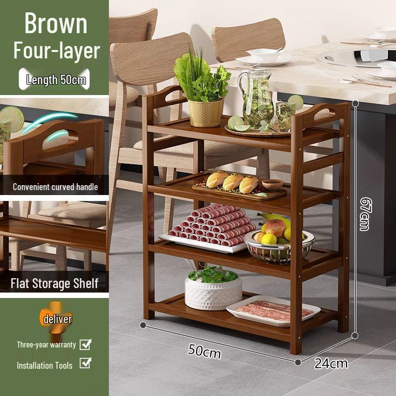 Mehrschichtiges Massivholz Gemüsegestell für Küche & Restaurant