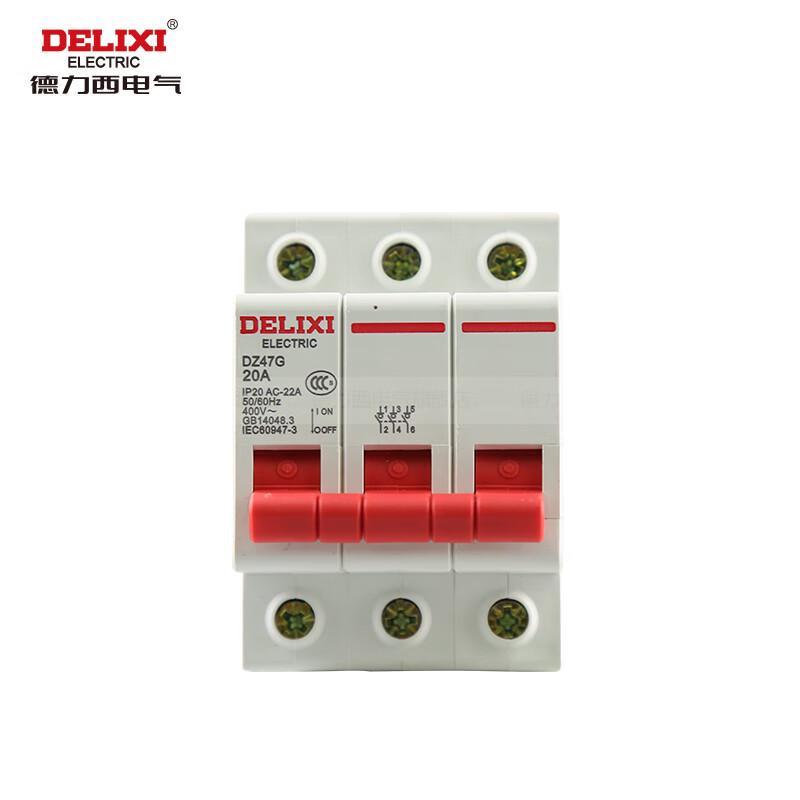 DELIXI ELECTRIC DZ47G Miniature Modular Isolating Circuit Breaker