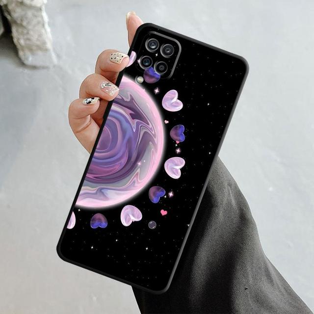 Phone Shell For Samsung Galaxy A70 A70s A50 A30s A04s A20s A20e A02 A02s A03 A42 M52 M31 M04 Case Galaxy Celestial Body Love