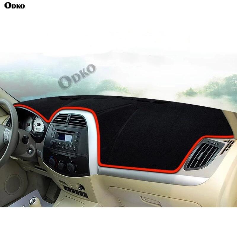 Car Dashboard Cover Car Avoid Light Pad Anti-Dirty Mat Sun Shade Pad For Chery Tiggo 2007 2008 2009 2010 2011 2012 2013