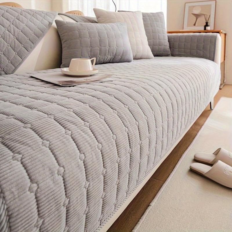 Thicken Plush Sofa Cover European Universal Sofa Towel Cover Slip Resistant Couch Cover Sofa Towel for Living Room Decor