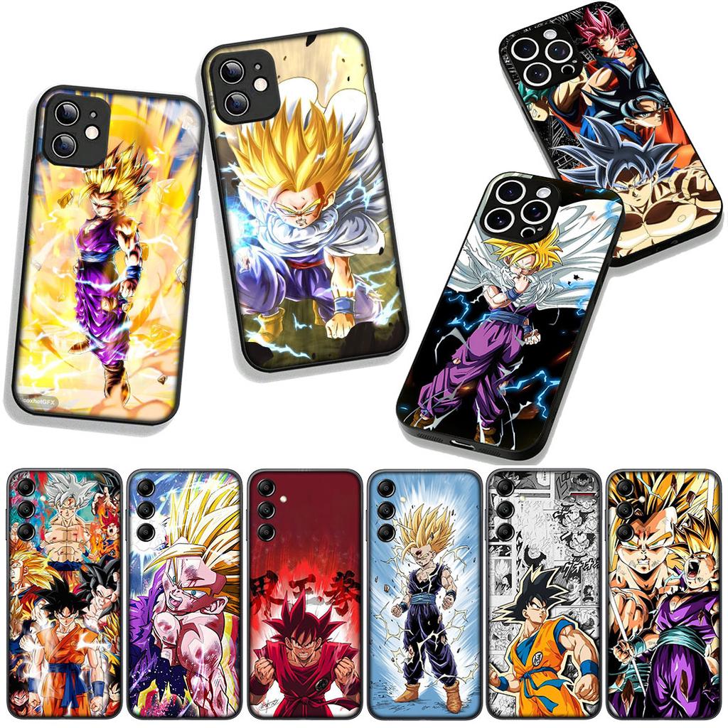 Cartoon Son Gokus Dragon Ball Gohans Phone Cover for Apple iPhone 15 14 16 Plus 12 13 Mini 17 Pro Max + ProMax 16E Air Case