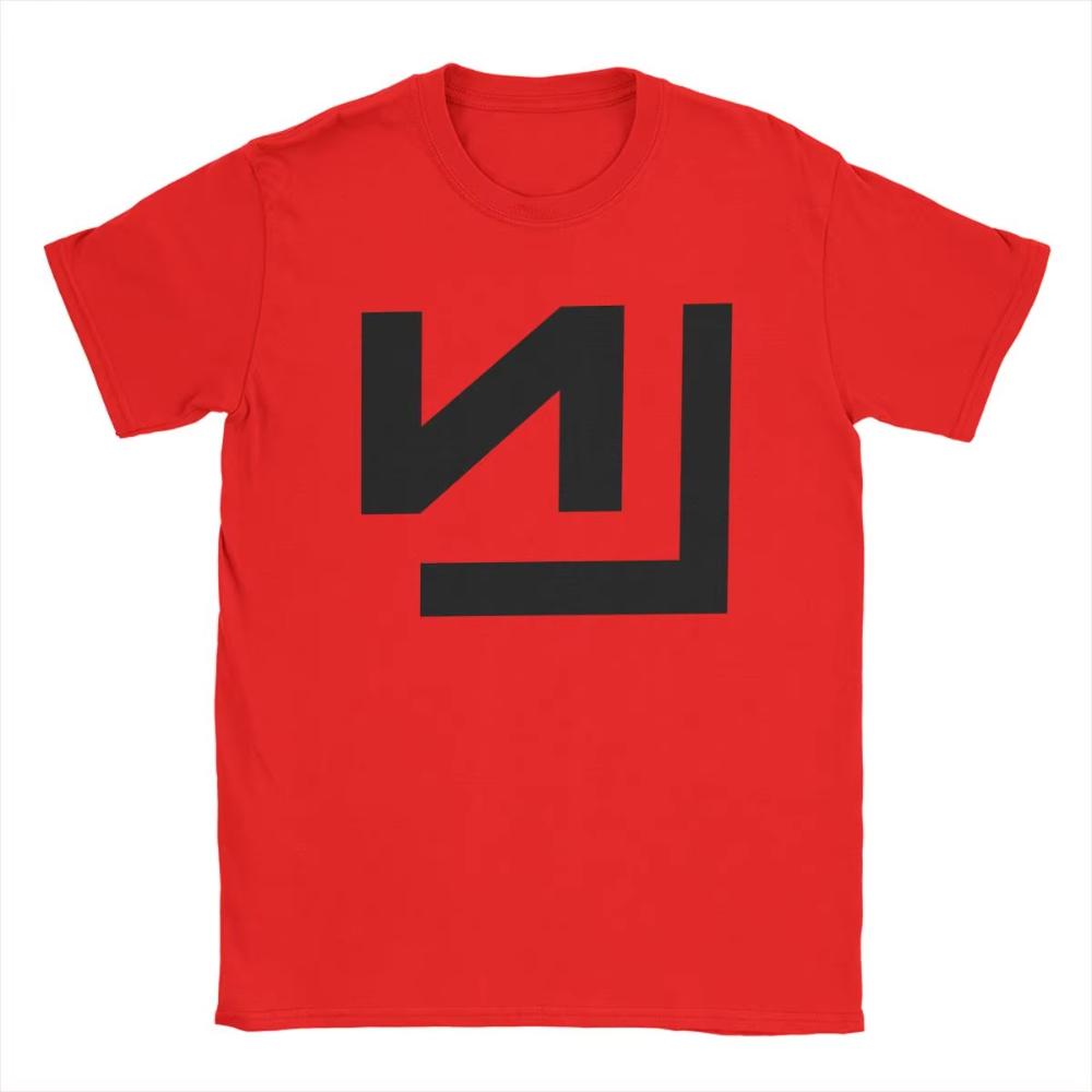 

Nine Inch Nails Logo Cotton T Shirt for Men Cotton Funny Men Women T-Shirts Crewneck Tees Short Sleeve Tops Gift Idea S