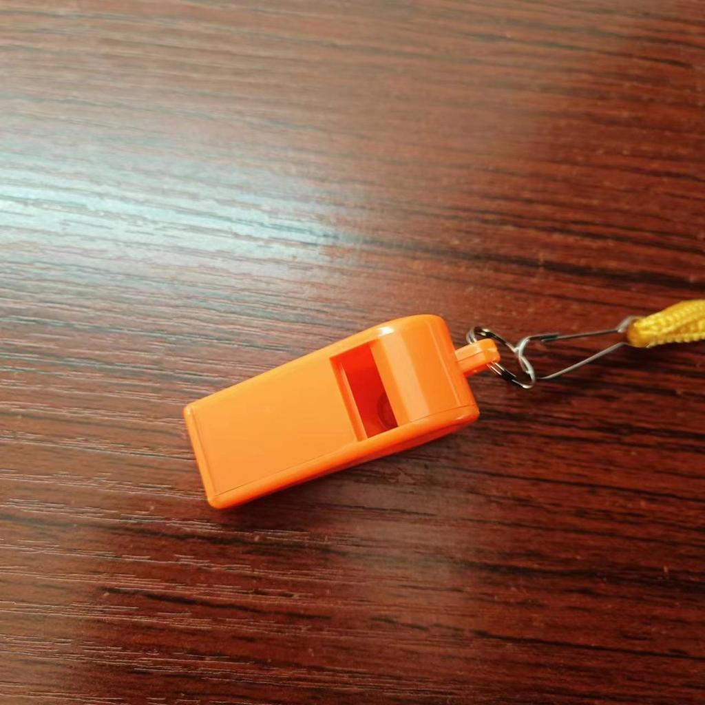 Multicolor ABS Referee and Cheerleader Pom-Pom Whistle for Outdoor Games