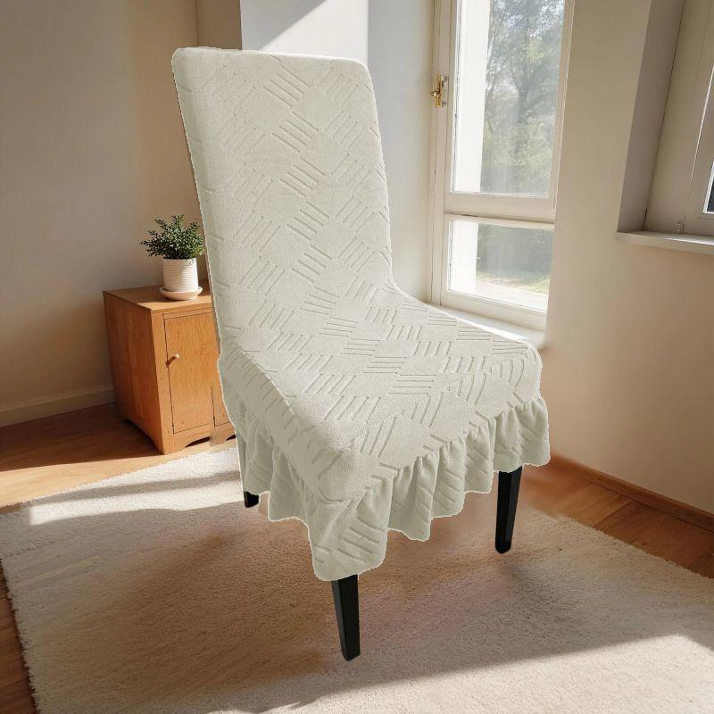 Chair Cover Universal Stool Four Seasons Universal Chair Cover Home Dining Table Backrest Integrated Seat Cover Elastic Chair Cover