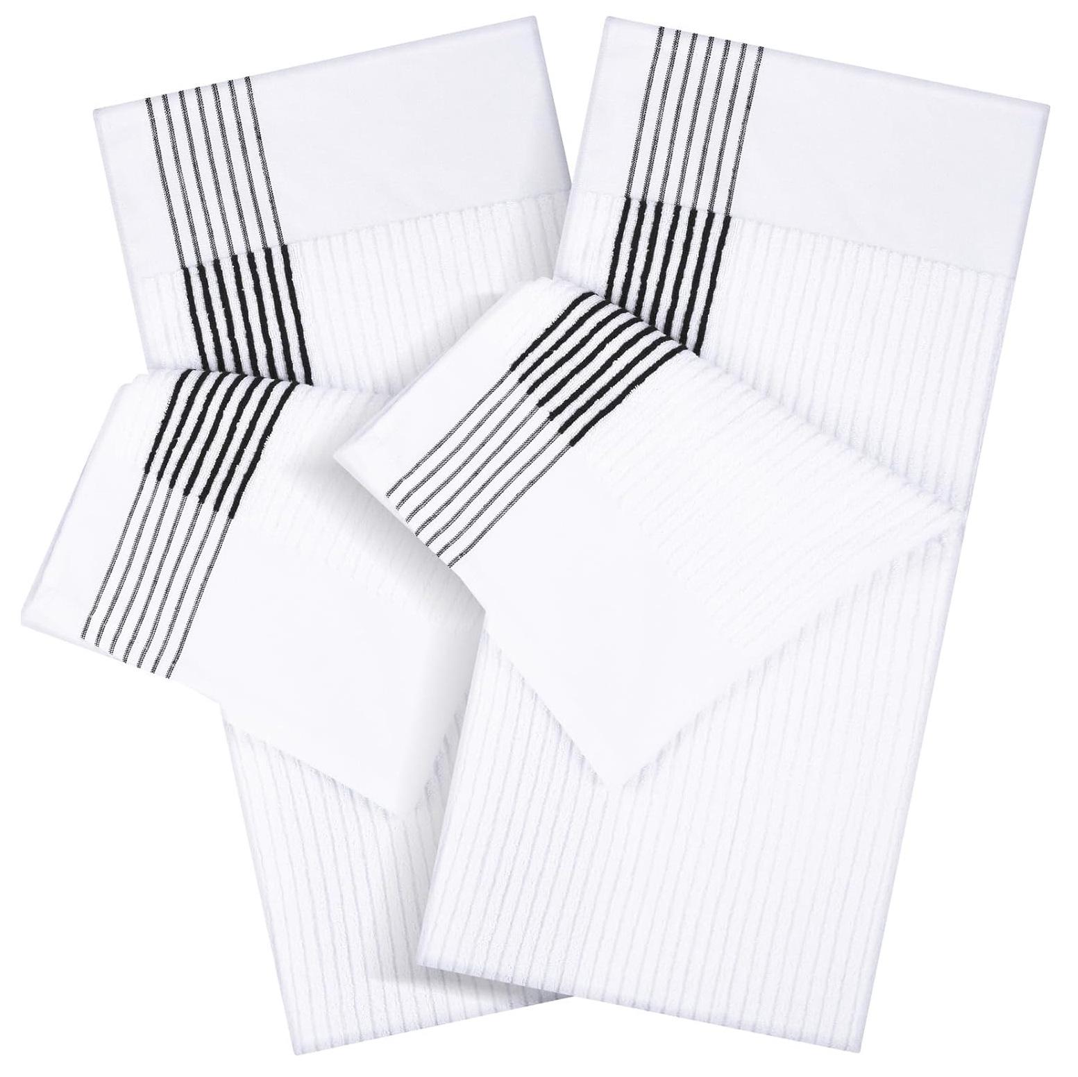

М який Бавовняний Вбираючий Банний Рушник для Витирання поту зі Смугами для Гольфу 56*112 cm