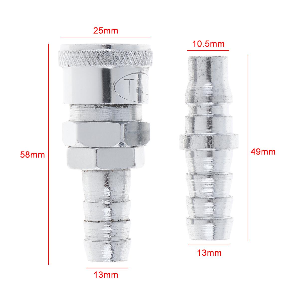 

2 шт./набір TL-S12 20SH+PH Швидкошвидкісний пневматичний фітинг зі сталі високого тиску 40SH+PH
