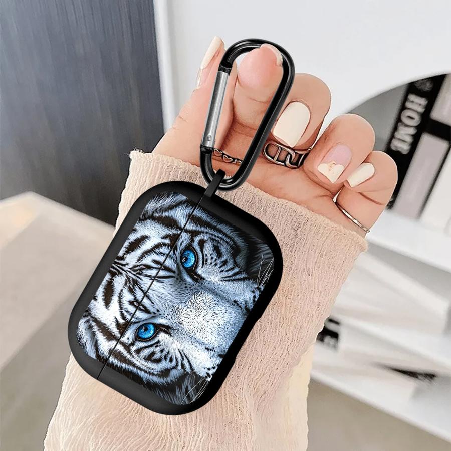 Tiger Animals Case For Airpods 3 4 Pro Pro3 2 Pro2 1 Earphone Cases Cover