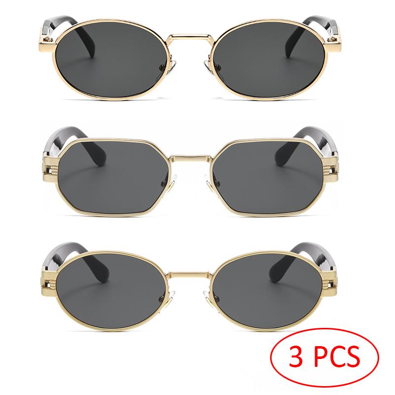 3 Black Combination Frame Shopping Party Couple Sun Glasses Women Men Sunglasses Suitable For Photo Trend Glasses UV400