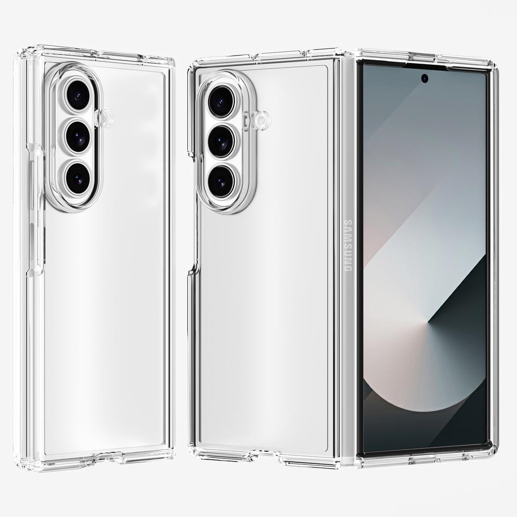 Samsung Galaxy Z Fold7 Integrated Foldable Glitter Four Corner Anti-collision Phone Case