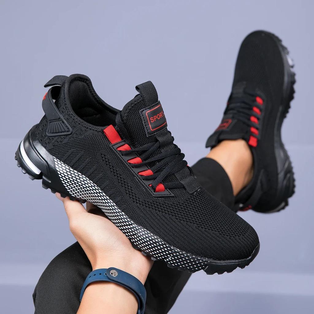 Fashion Men's Sneakers Breathable Mesh Men Casual Shoes Outdoor Non-Slip Sports Walking Lightweight Male Tennis Shoes Zapatillas Hombre