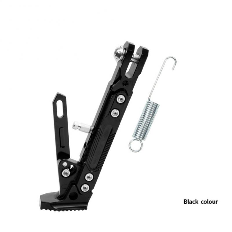 

Подставка для мотоцикла, регулируемая боковая опора для ног, парковочная подставка для электромотоцикла, боковая опора для ног чёрный