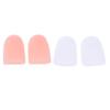 Gel Toe Cap Silicone Toe Cover Beehive Design Protector for Corn Relief and Everyday Use